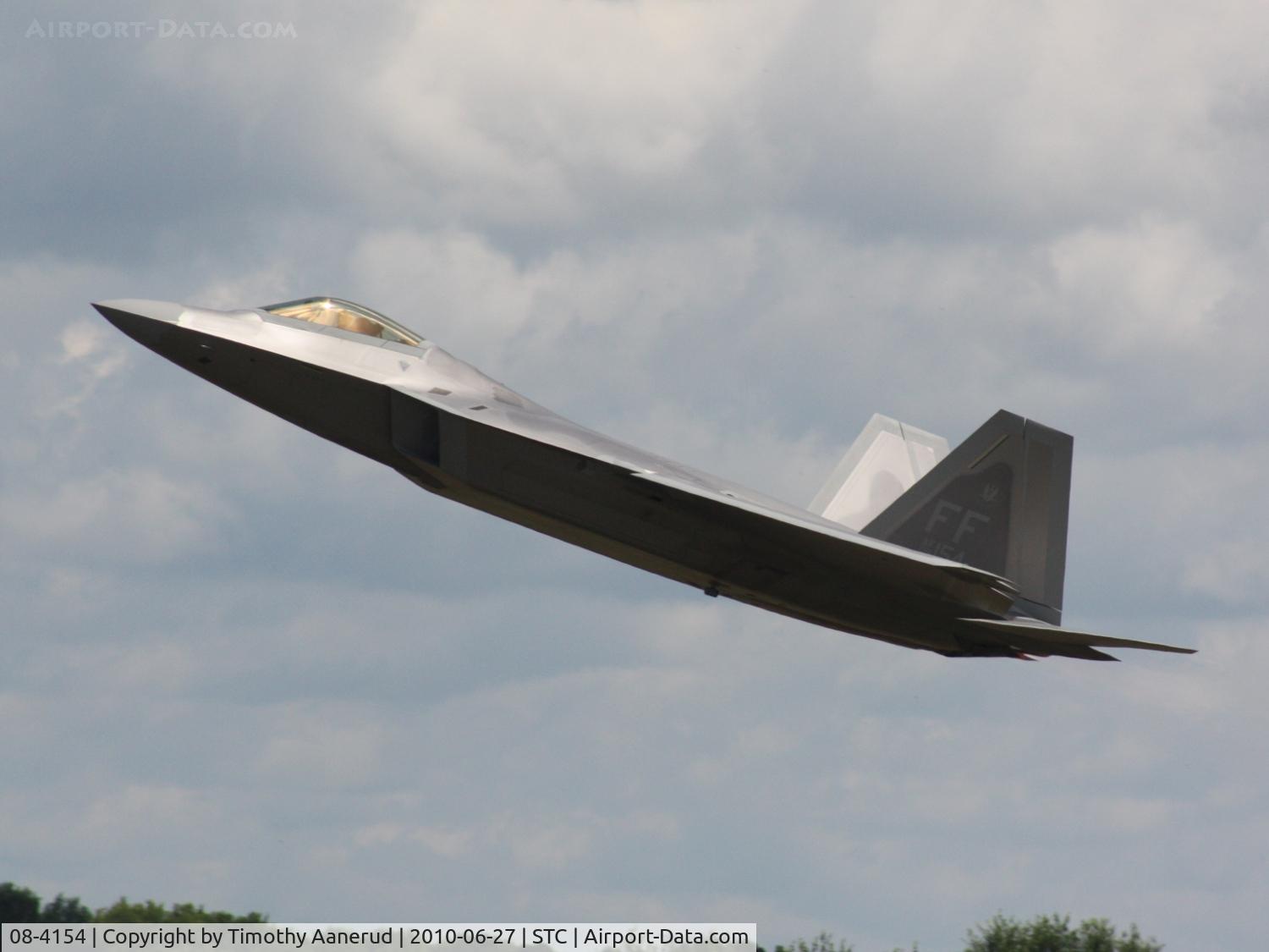 08-4154, 2006 Lockheed Martin F-22A Raptor C/N 4154, Lockheed F-22A Block 40