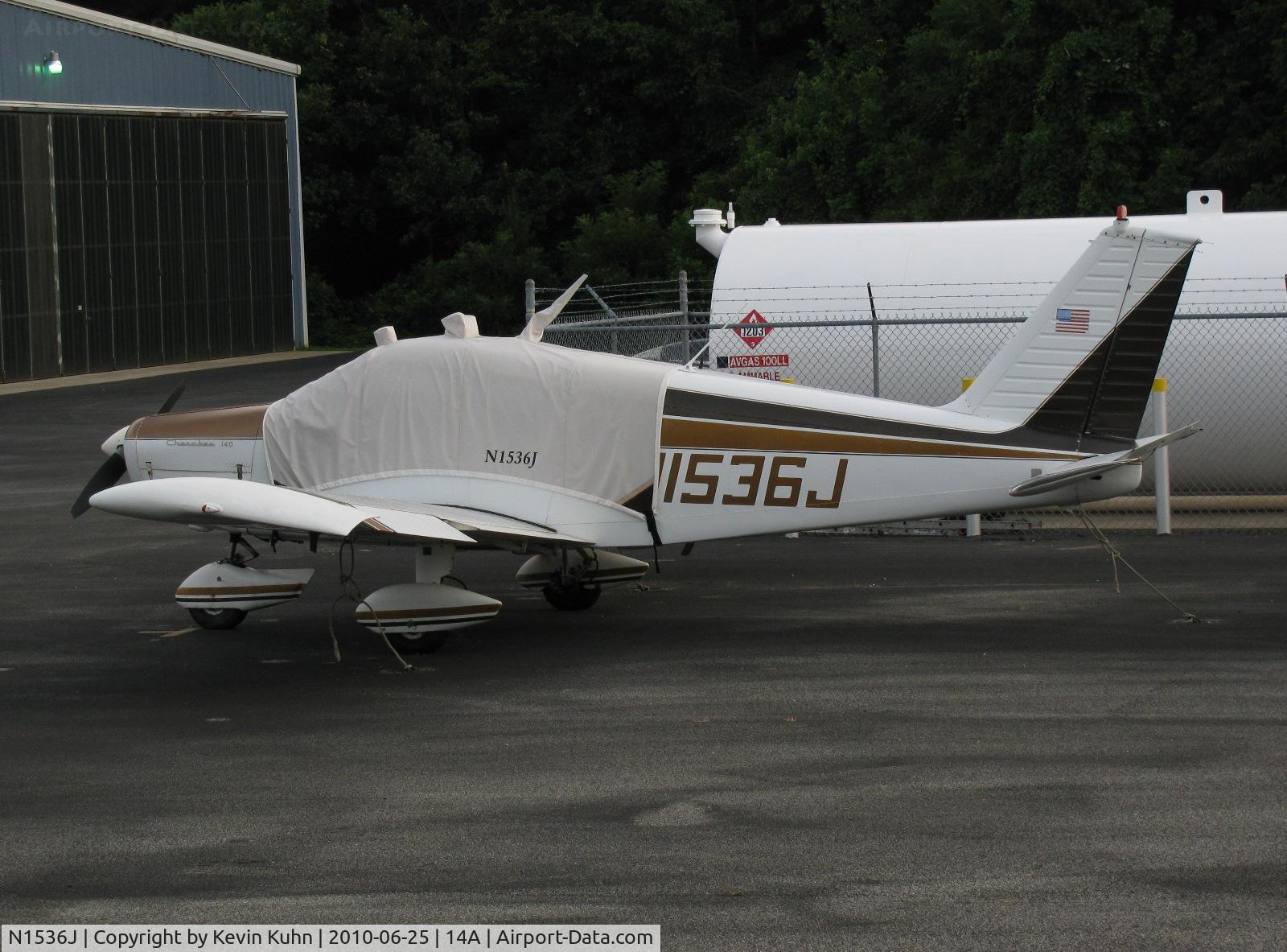 N1536J, 1967 Piper PA-28-140 C/N 28-23937, Cherokee Cruiser