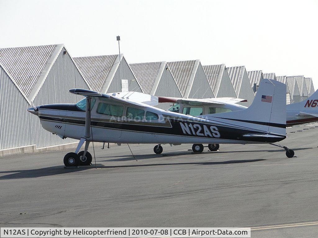 N12AS, 1973 Cessna A185F Skywagon 185 C/N 18502271, Parked in transient parking