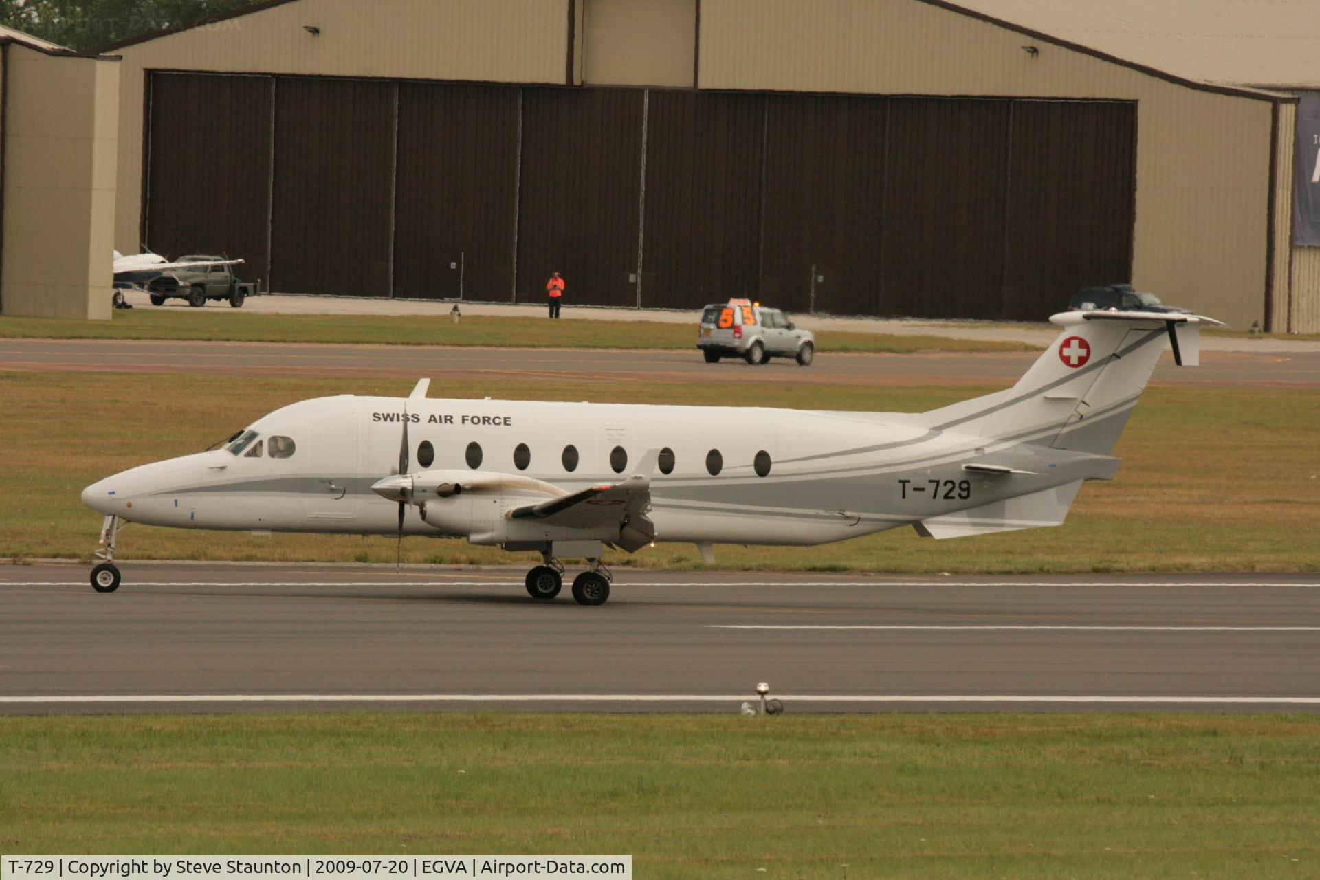 T-729, 1997 Beech 1900D C/N UE-288, Taken at the Royal International Air Tattoo 2009