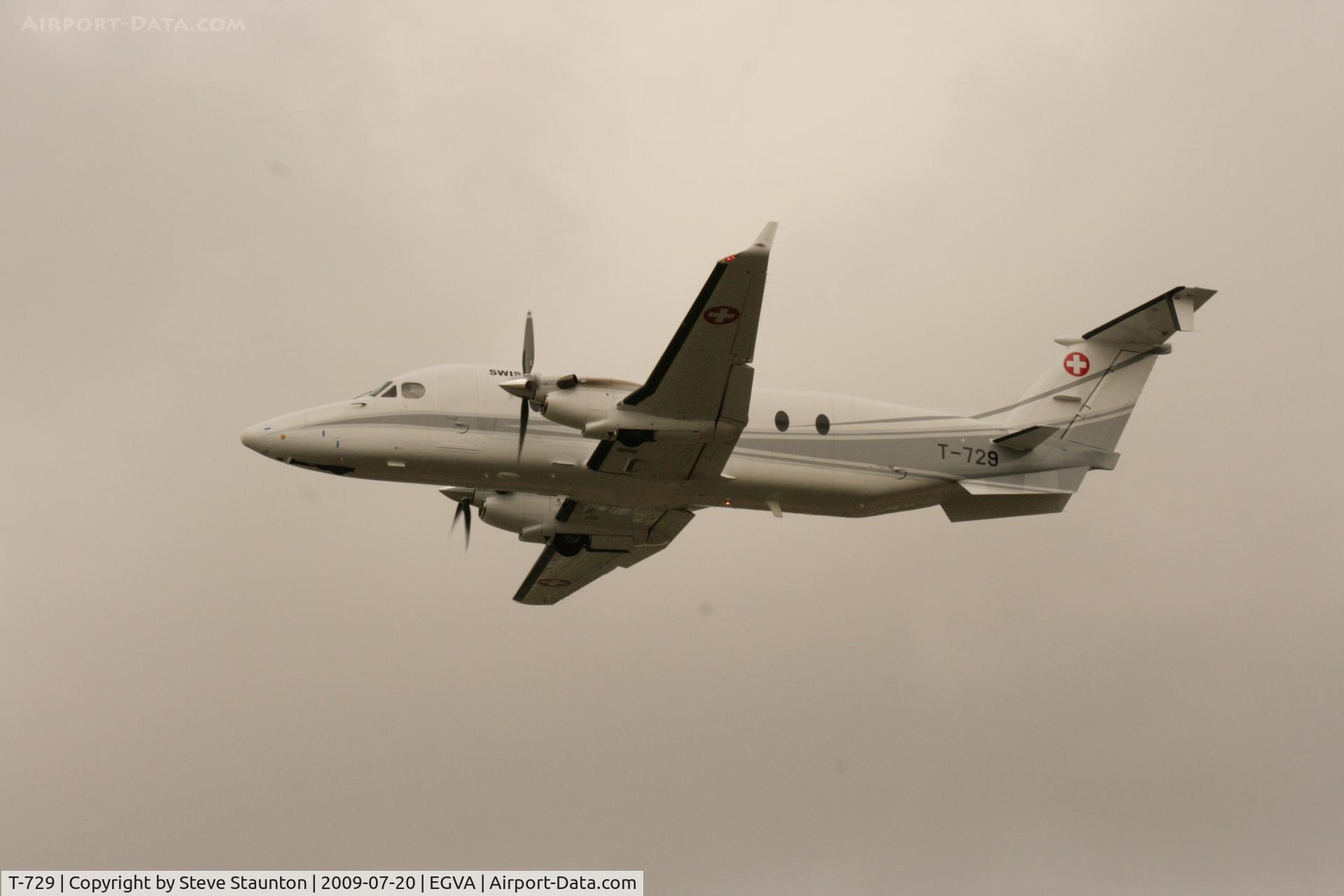 T-729, 1997 Beech 1900D C/N UE-288, Taken at the Royal International Air Tattoo 2009