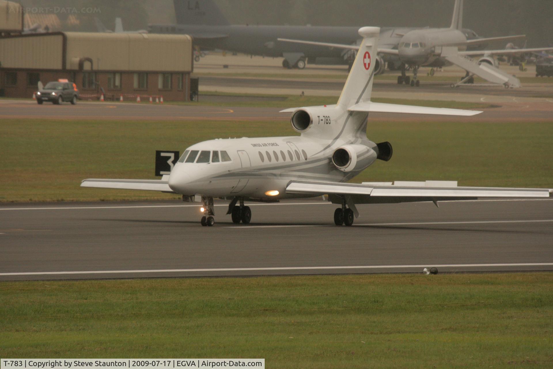 T-783, Dassault Falcon 50 C/N 67, Taken at the Royal International Air Tattoo 2009