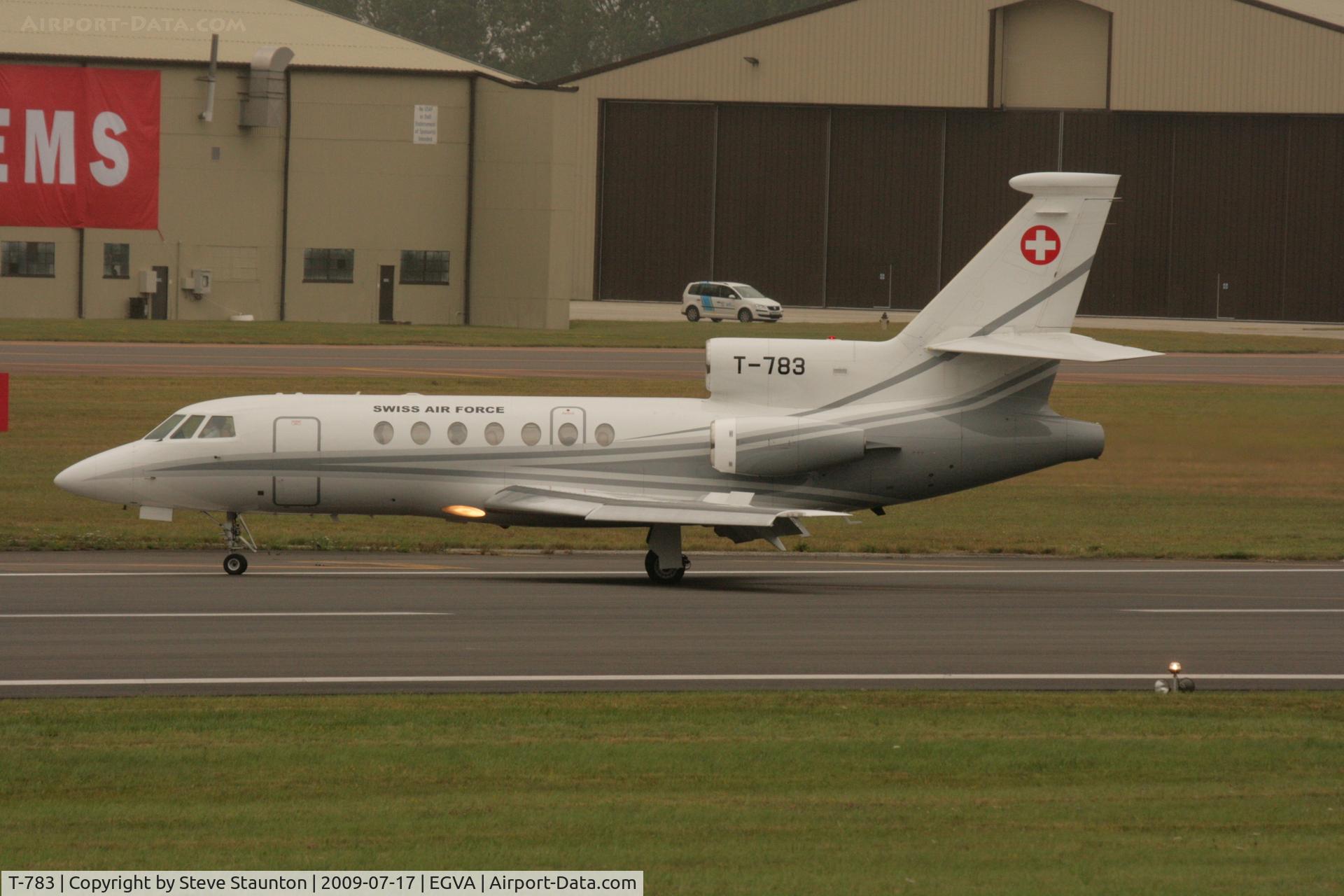 T-783, Dassault Falcon 50 C/N 67, Taken at the Royal International Air Tattoo 2009