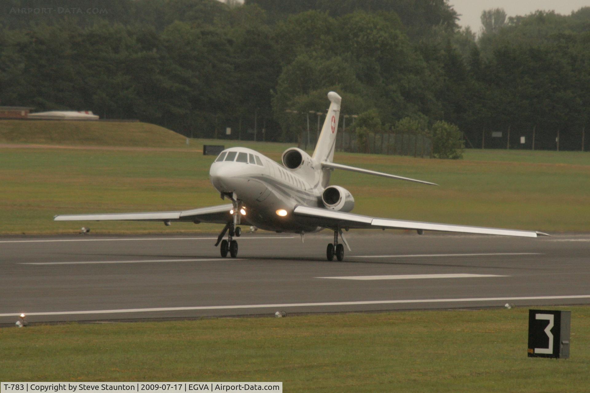 T-783, Dassault Falcon 50 C/N 67, Taken at the Royal International Air Tattoo 2009