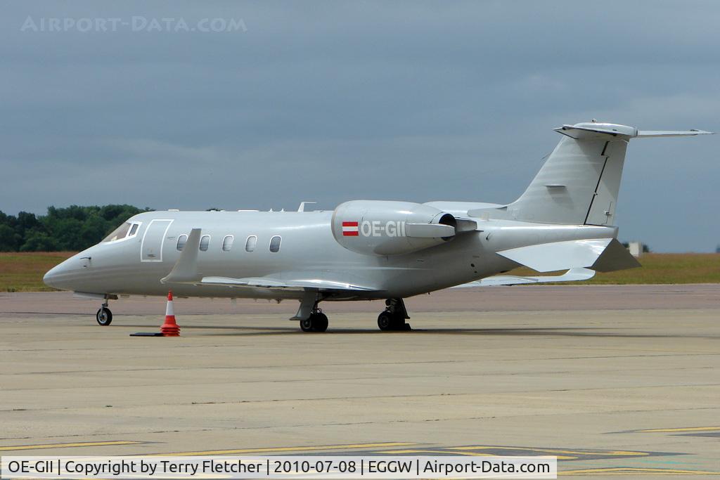 OE-GII, Learjet 60 C/N 60-169, Learjet Inc. 60, c/n: 169 at Luton