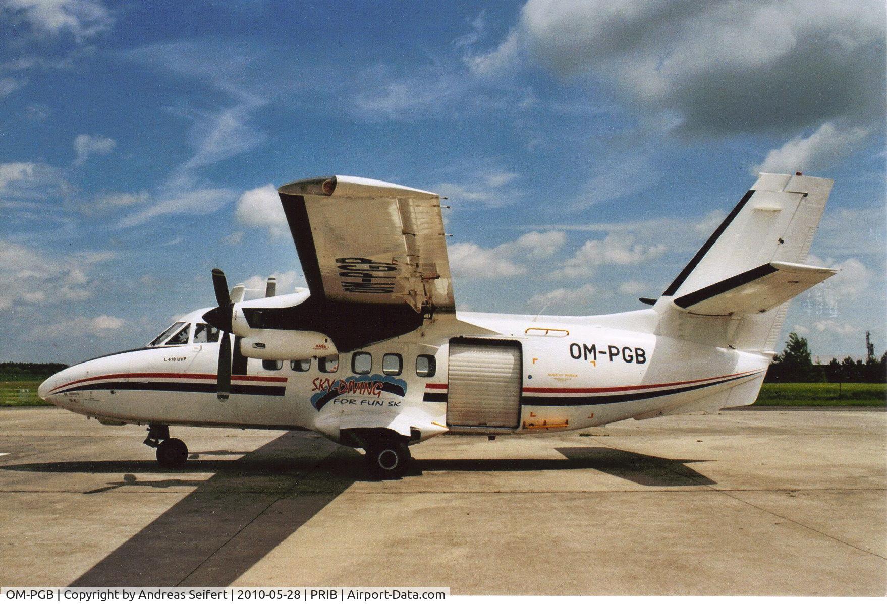 OM-PGB, 1981 Let L-410UVP Turbolet C/N 810712, Aero Expo Prag Pribram 28.5.2010