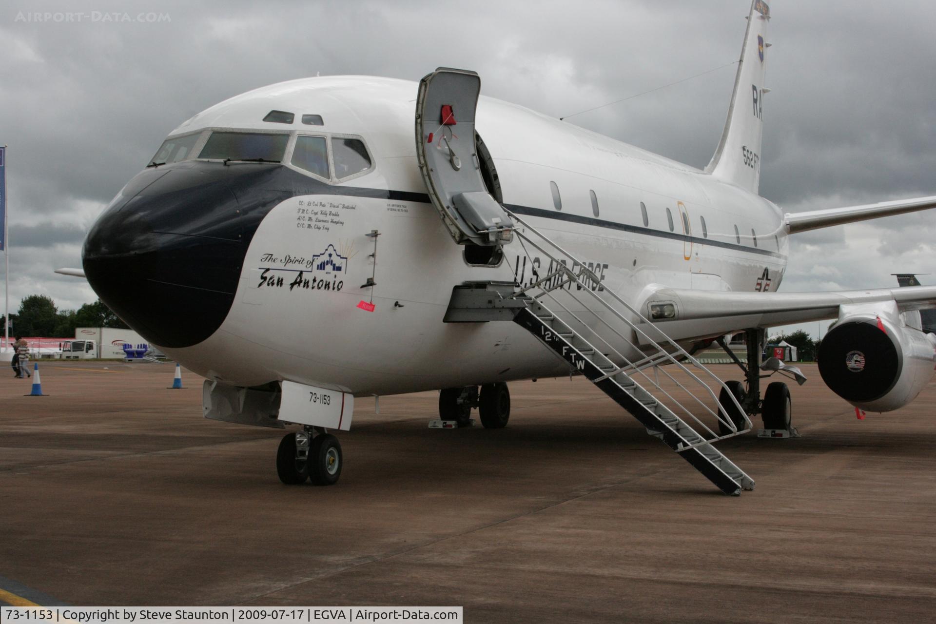 73-1153, 1973 Boeing CT-43A C/N 20700, Taken at the Royal International Air Tattoo 2009