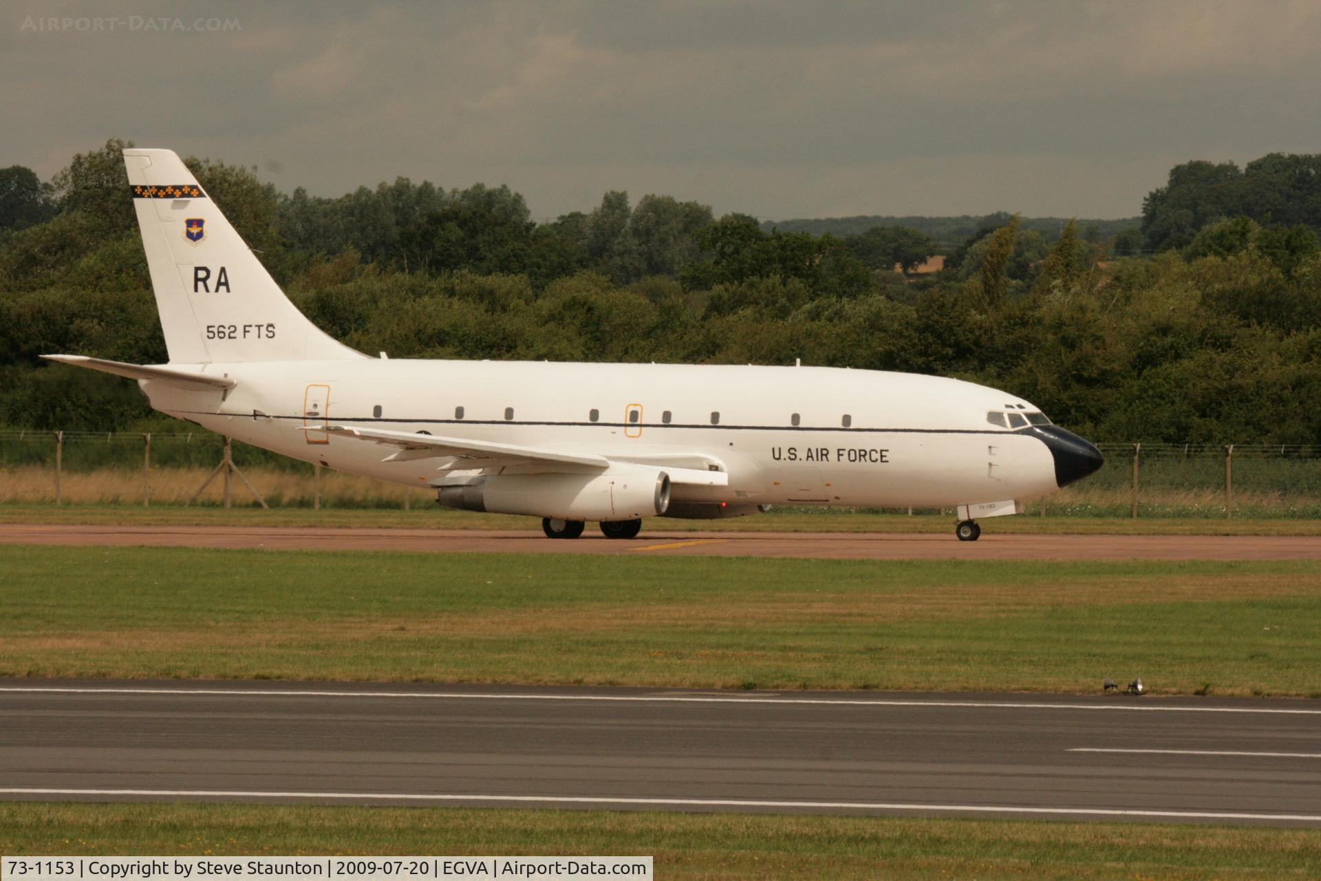 73-1153, 1973 Boeing CT-43A C/N 20700, Taken at the Royal International Air Tattoo 2009