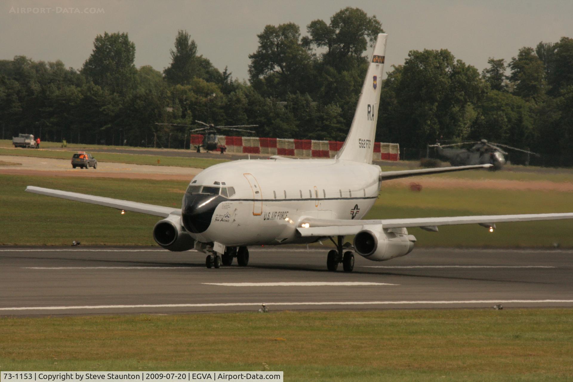 73-1153, 1973 Boeing CT-43A C/N 20700, Taken at the Royal International Air Tattoo 2009