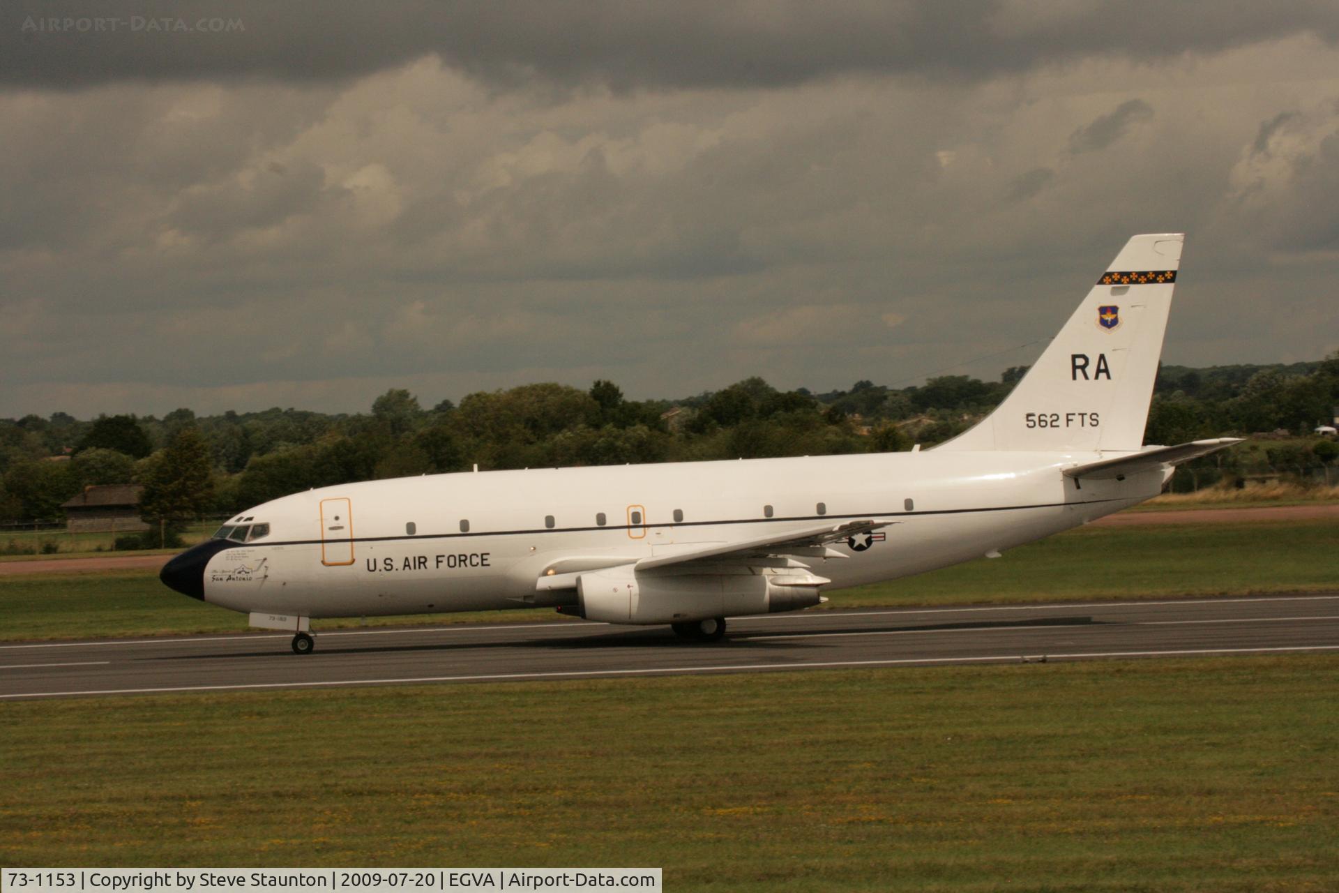 73-1153, 1973 Boeing CT-43A C/N 20700, Taken at the Royal International Air Tattoo 2009