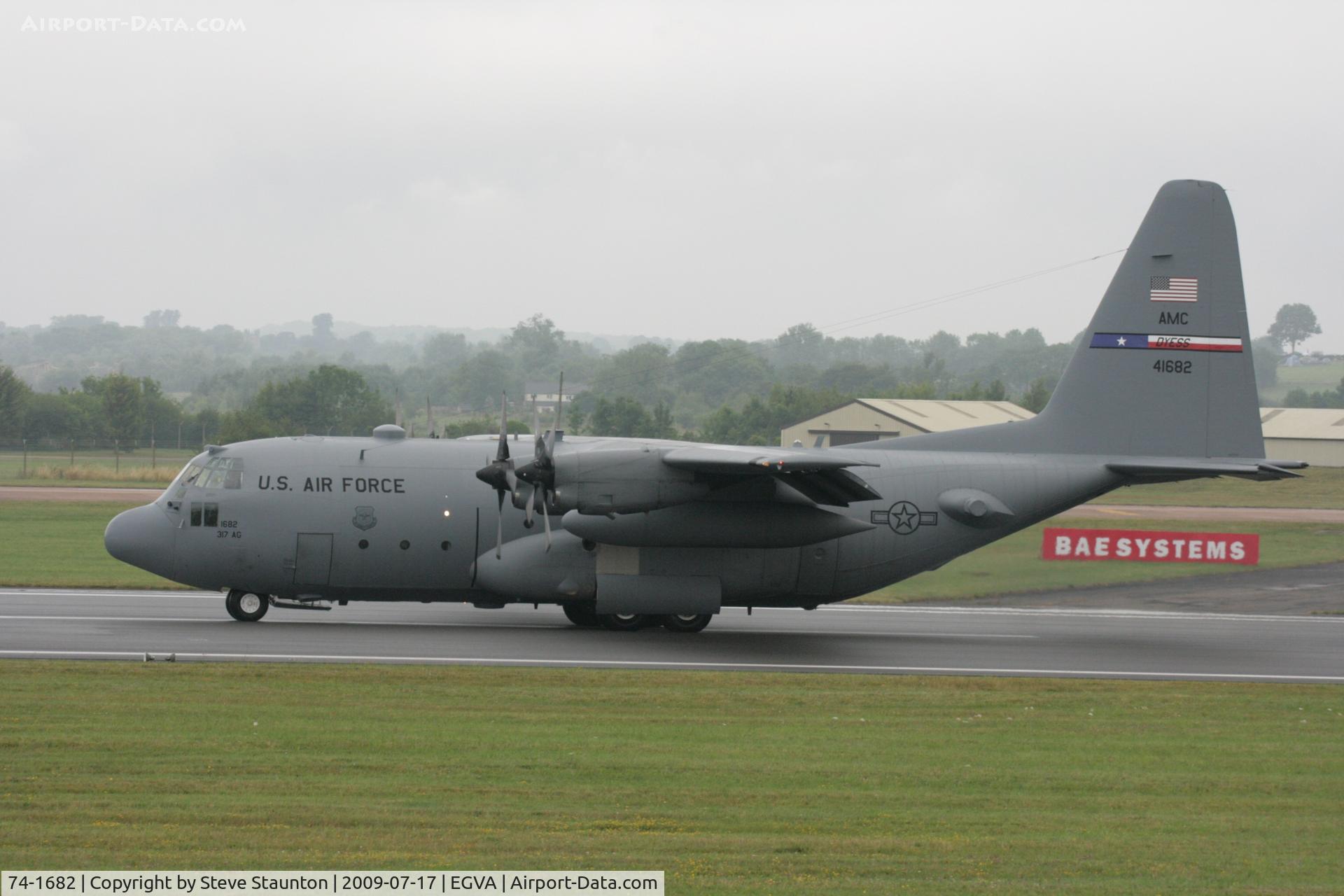 74-1682, 1974 Lockheed C-130H Hercules C/N 382-4657, Taken at the Royal International Air Tattoo 2009