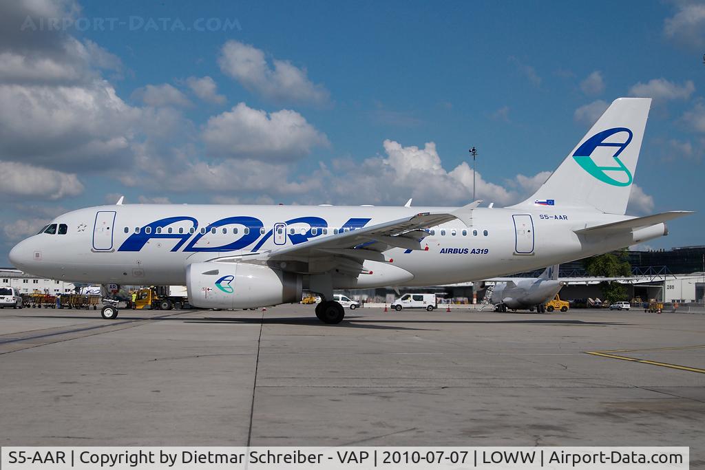 S5-AAR, 2010 Airbus A319-132 C/N 4301, Adria Airways Airbus 319