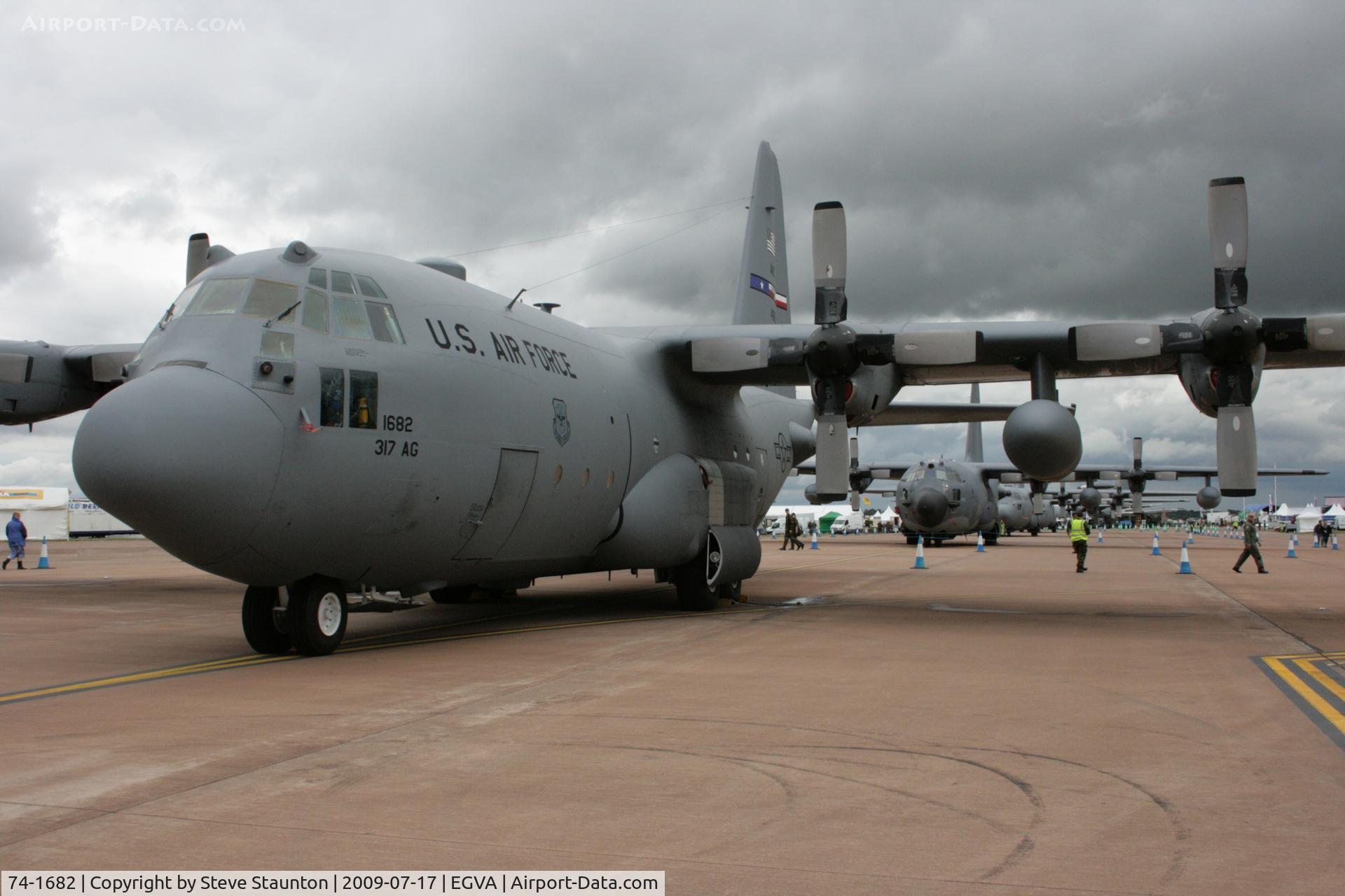 74-1682, 1974 Lockheed C-130H Hercules C/N 382-4657, Taken at the Royal International Air Tattoo 2009
