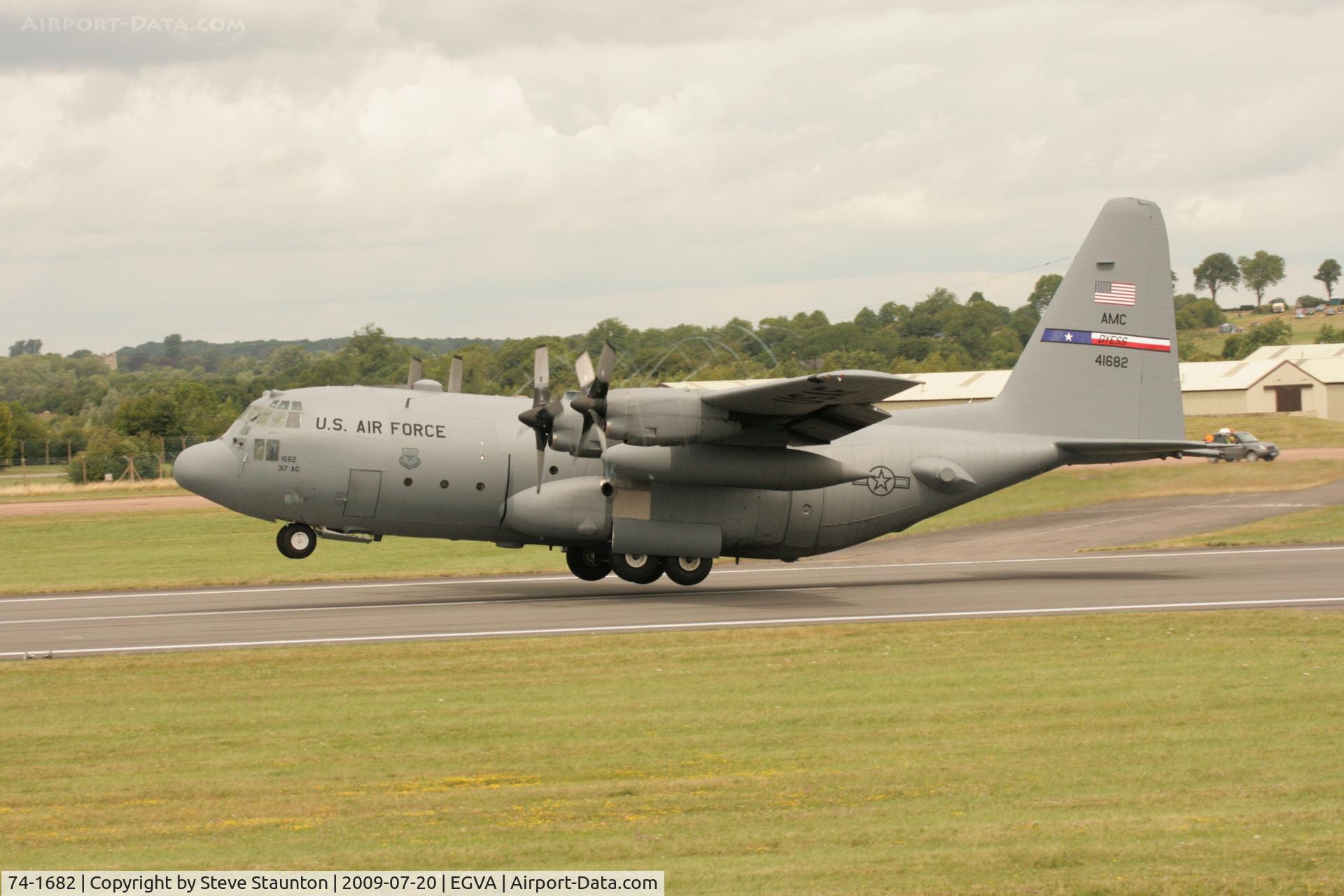 74-1682, 1974 Lockheed C-130H Hercules C/N 382-4657, Taken at the Royal International Air Tattoo 2009