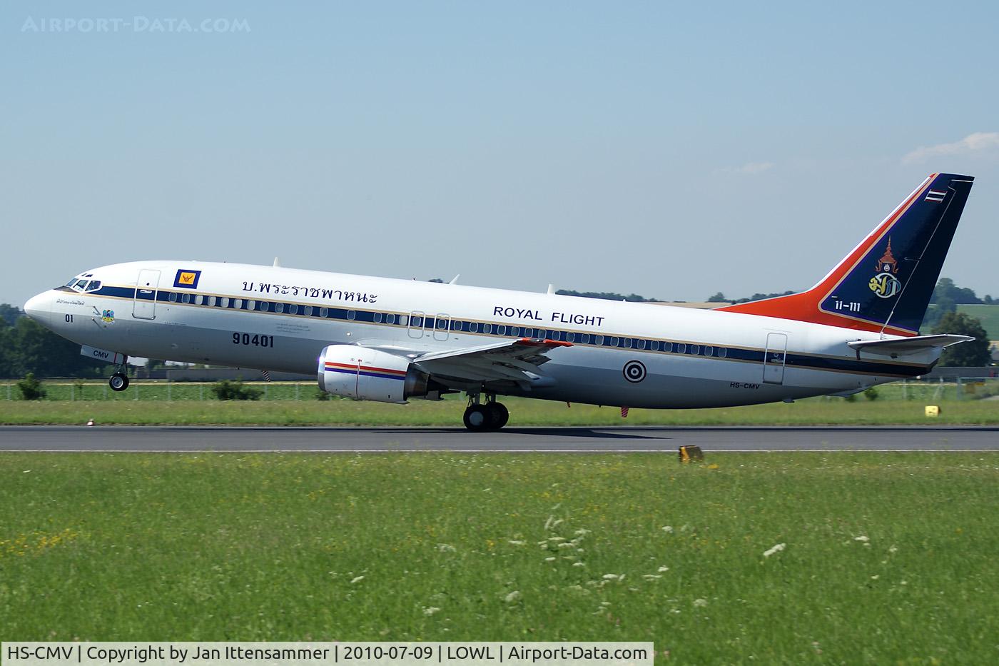 HS-CMV, 1995 Boeing 737-4Z6 C/N 27906, B737-4Z6 Thailand Air - Force