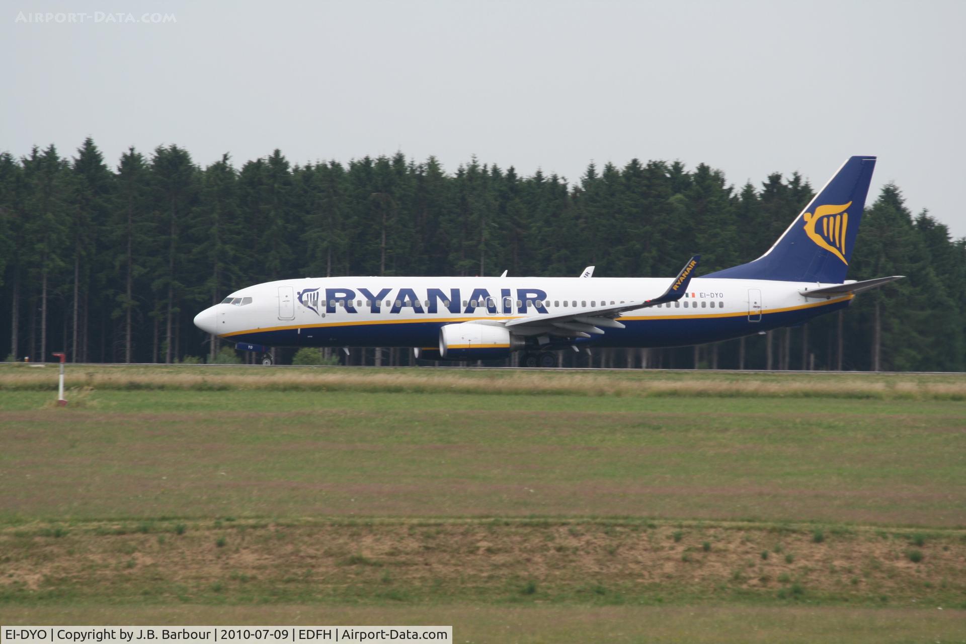 EI-DYO, 2008 Boeing 737-8AS C/N 33636, N'A