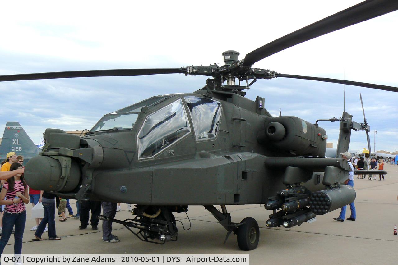 Q-07, Boeing AH-64DN Apache C/N DN007, Dutch Air Force AH-64D Apache Longbow At the B-1B 25th Anniversary Airshow - Big Country Airfest, Dyess AFB, Abilene, TX