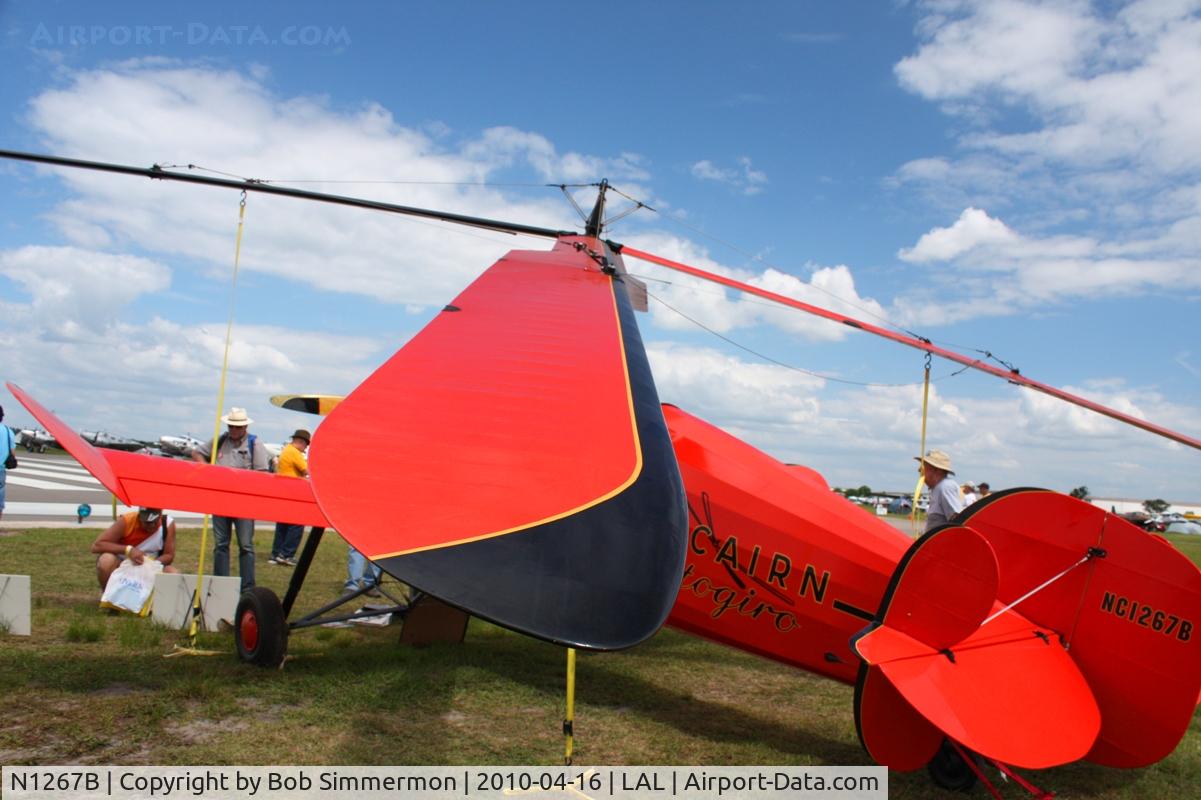 N1267B, 1932 Pitcairn PA-18 C/N G-65, Sun N Fun 2010