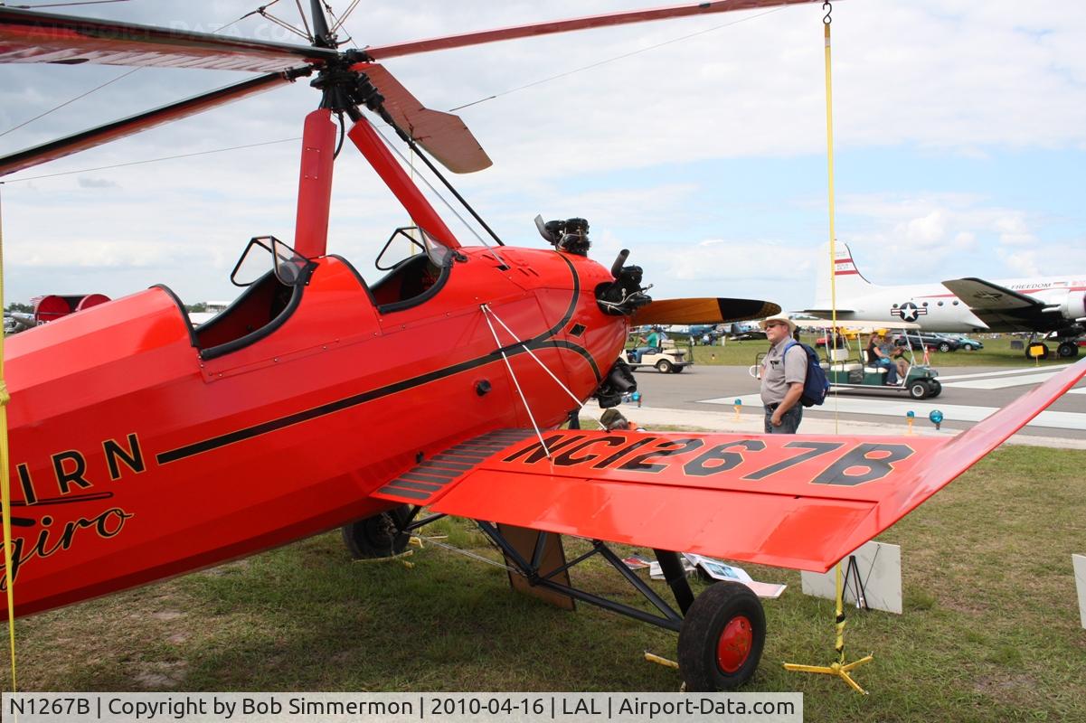 N1267B, 1932 Pitcairn PA-18 C/N G-65, Sun N Fun 2010