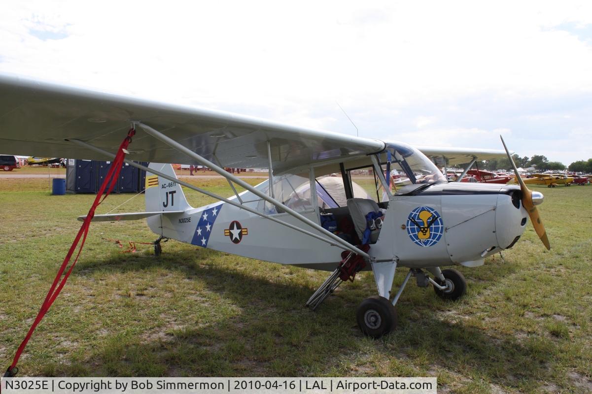 N3025E, 1946 Aeronca 7AC Champion C/N 7AC-6611, Sun N Fun 2010