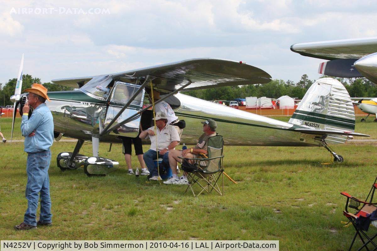 N4252V, 1948 Cessna 170 C/N 18608, Sun N Fun 2010