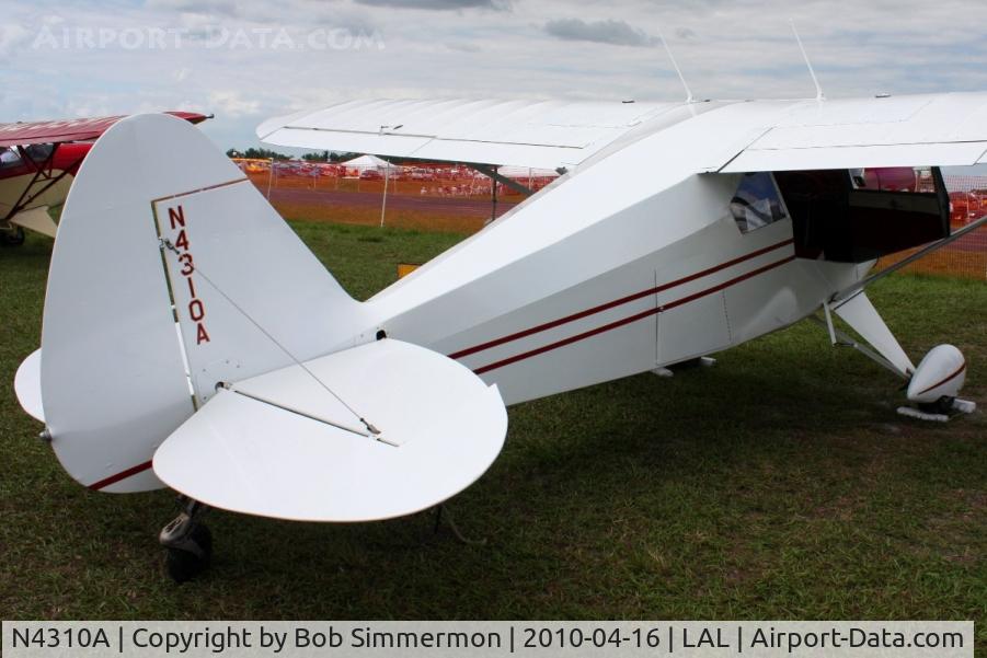 N4310A, 1956 Piper PA-22-150 C/N 22-3662, Sun N Fun 2010