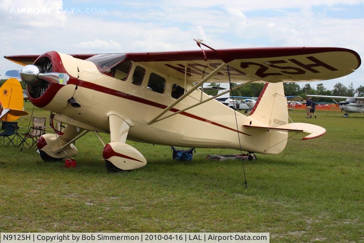 N9125H, 1943 Howard Aircraft DGA-15P C/N 767, Sun N Fun 2010