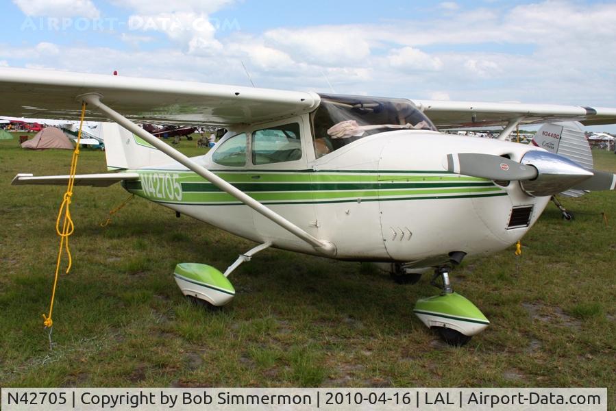 N42705, 1968 Cessna 182L Skylane C/N 18259150, Sun N Fun 2010