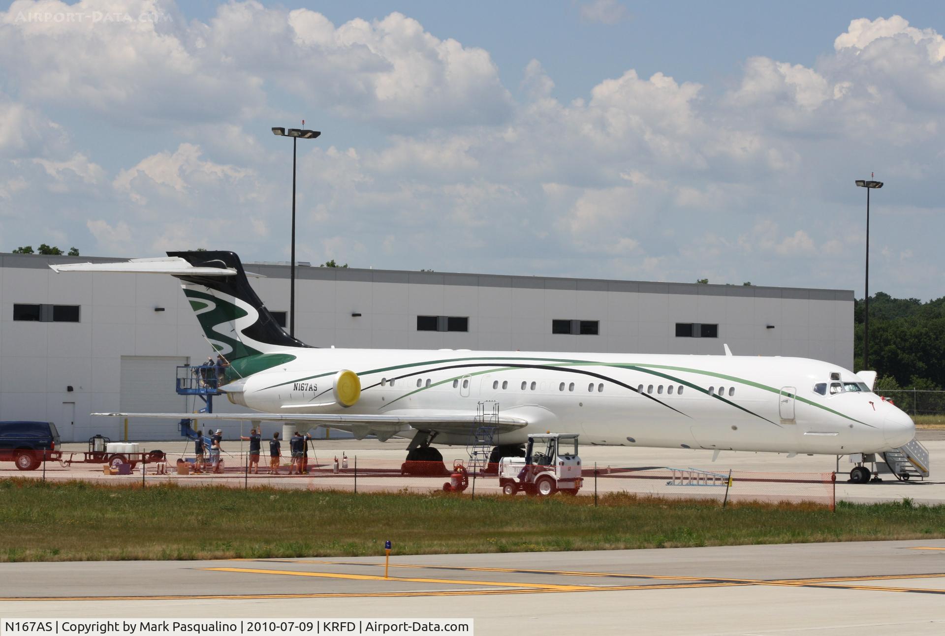 N167AS, 1990 McDonnell Douglas DC-9-87 C/N 49414, MD-87