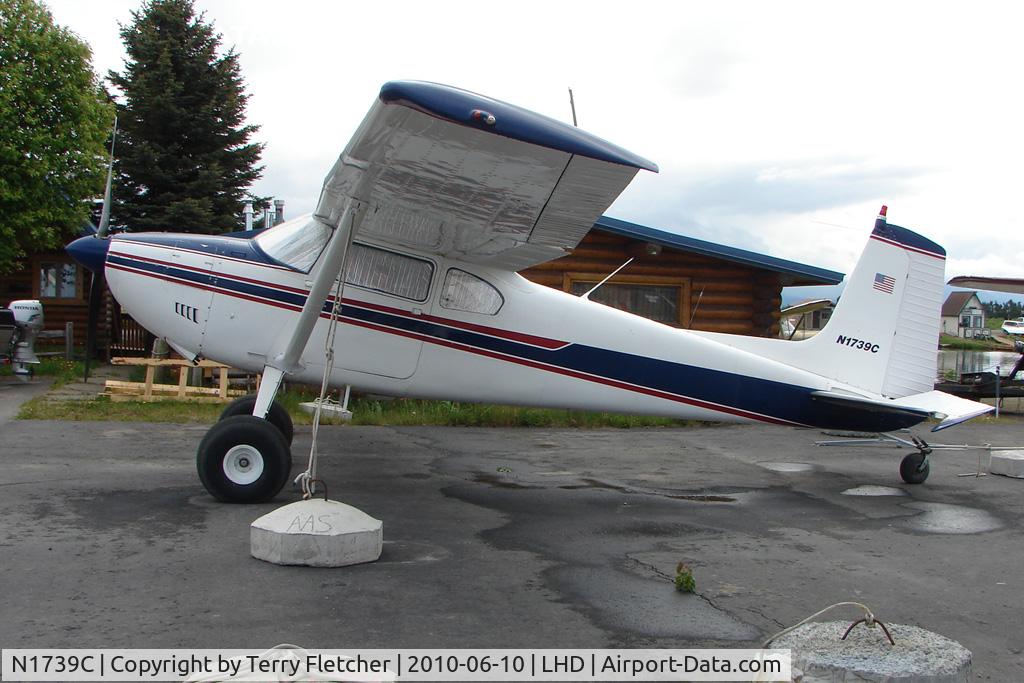 N1739C, 1953 Cessna 180 C/N 30439, 1953 Cessna 180, c/n: 30439 at Lake Hood