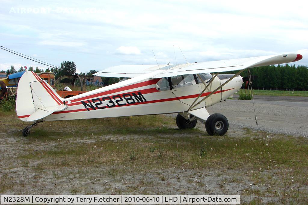 N2328M, 1946 Piper PA-12 Super Cruiser C/N 12-1483, 1946 Piper PA-12, c/n: 12-1483 at Lake Hood