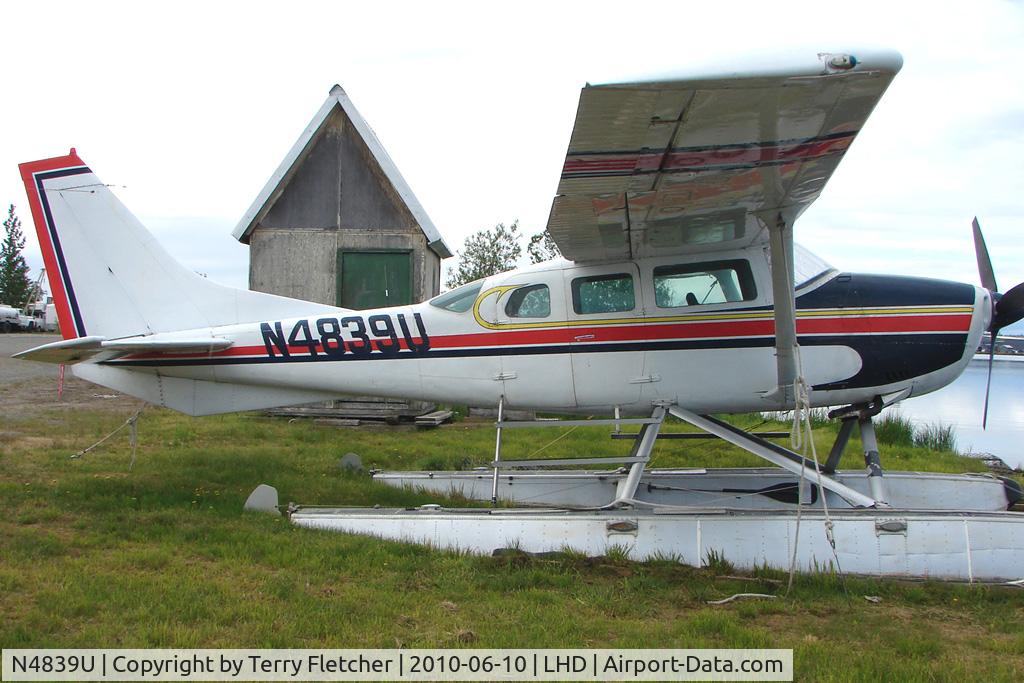 N4839U, Cessna U206G Stationair C/N U20605123, Cessna U206G, c/n: U20605123 at Lake Hood