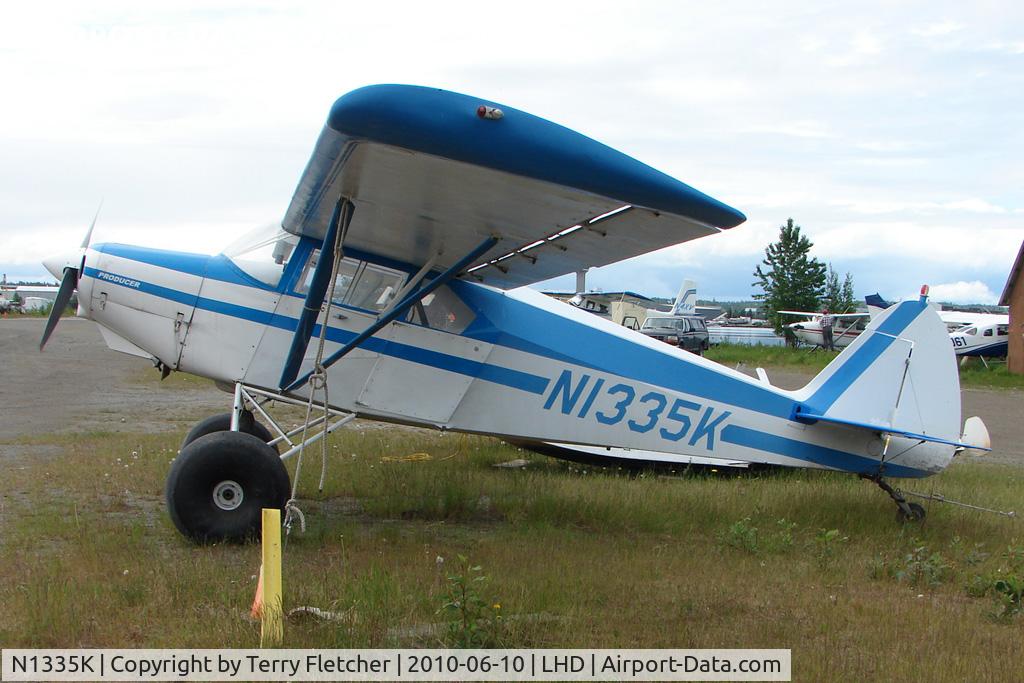 N1335K, 1982 Bryant Stephen C PRODUCER C/N 22BC1, 1982 Bryant Stephen C PRODUCER, c/n: 22BC1 at Lake Hood