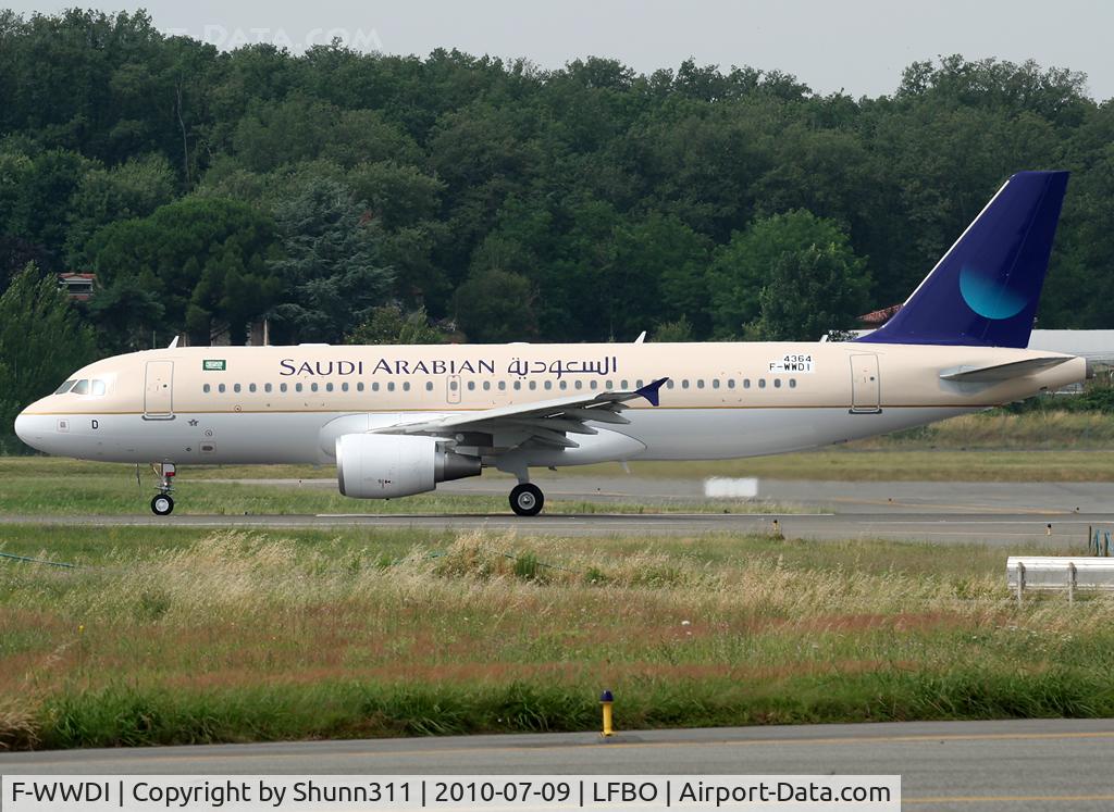 F-WWDI, 2010 Airbus A320-214 C/N 4364, C/n 4364 - To be HZ-ASD