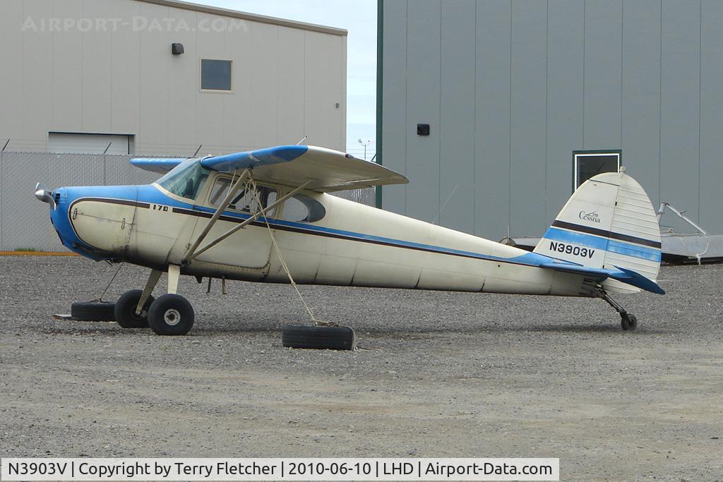 N3903V, 1948 Cessna 170 C/N 18213, 1948 Cessna 170, c/n: 18213 at Lake Hood