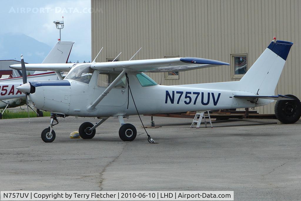 N757UV, 1977 Cessna 152 C/N 15280022, 1977 Cessna 152, c/n: 15280022 at Lake Hood