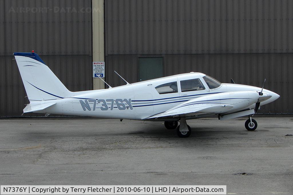 N7376Y, 1964 Piper PA-30 Twin Comanche Twin Comanche C/N 30-430, 1964 Piper PA-30, c/n: 30-430 at Lake Hood