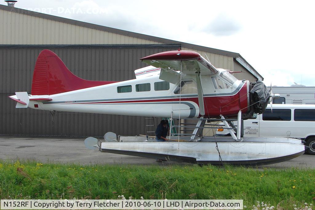 N152RF, 1952 De Havilland Canada DHC-2 Beaver Mk.1 C/N 498, Tanada Lake's 1952 Dehavilland BEAVER DHC-2 MK.1, c/n: 498 at Lake Hood