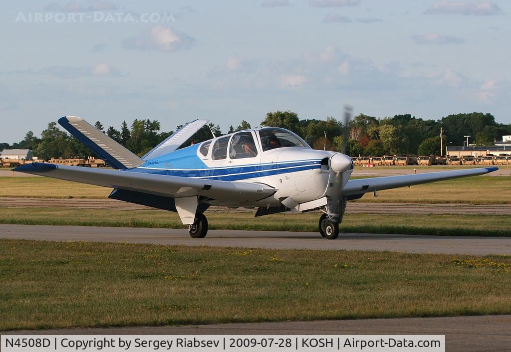 N4508D, 1956 Beech G35 Bonanza C/N D-4679, EAA AirVenture 2009
