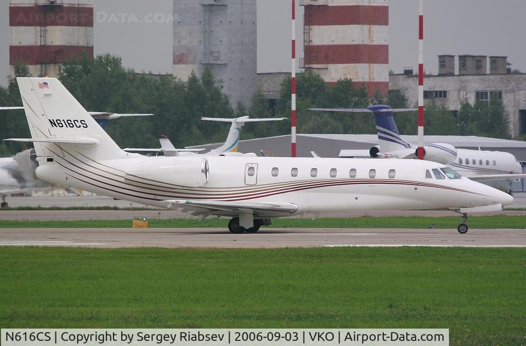 N616CS, 2005 Cessna 680 Citation Sovereign C/N 680-0016, VKO