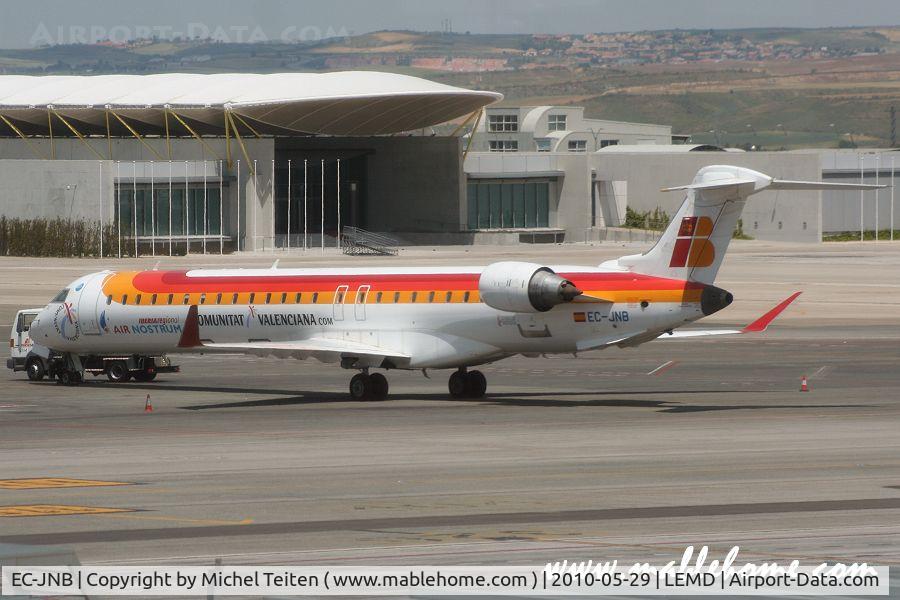 EC-JNB, 2005 Bombardier CRJ-900 (CL-600-2D24) C/N 15057, Air Nostrum for Iberia