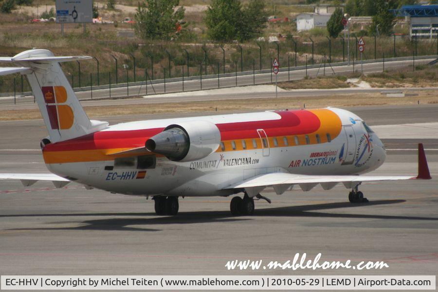 EC-HHV, 1999 Canadair CRJ-200ER (CL-600-2B19) C/N 7350, Air Nostrum for Iberia