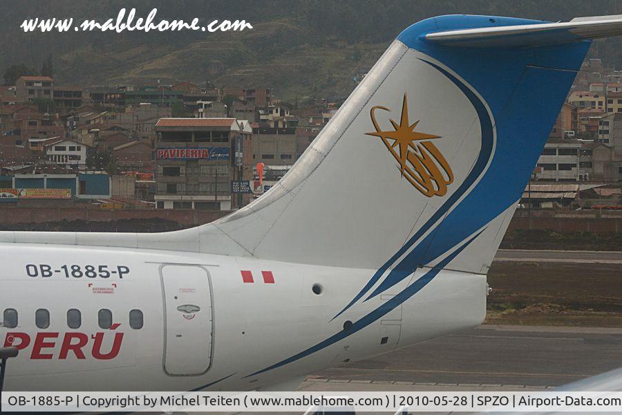 OB-1885-P, 1987 British Aerospace BAe.146-200A C/N E2087, StarPeru