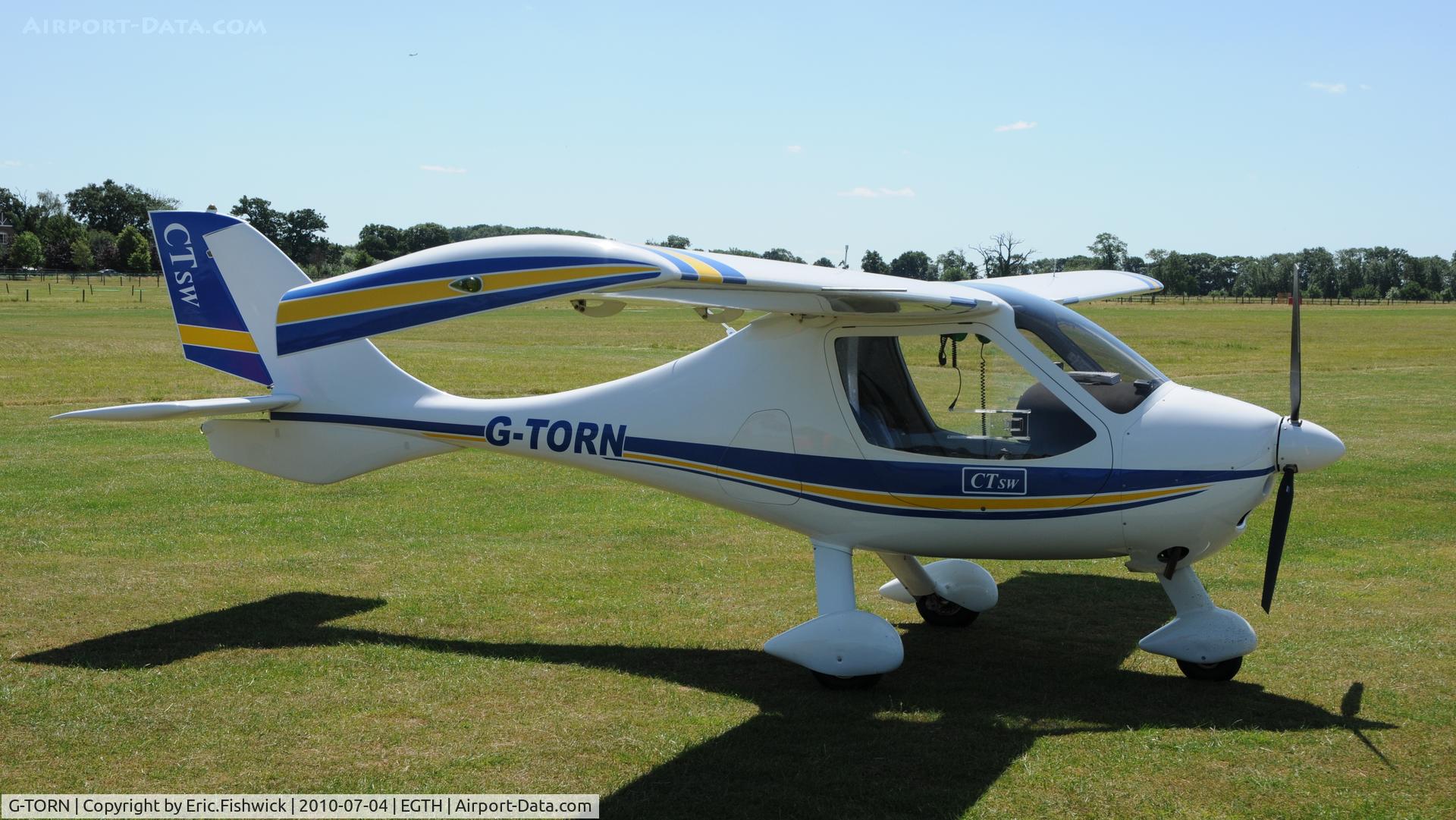 G-TORN, 2006 Flight Design CTSW C/N 8189, 2. G-TORN at Shuttleworth American Air Display 4th. July 2010