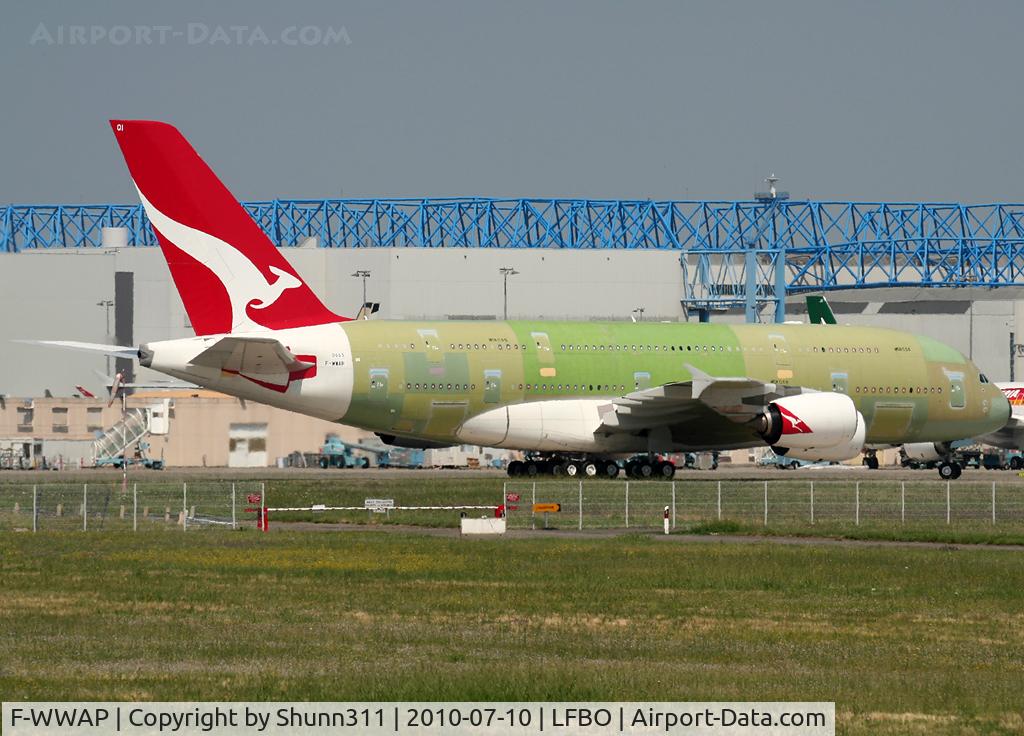 F-WWAP, 2010 Airbus A380-842 C/N 055, C/n 0055 - For Qantas as VH-OQI