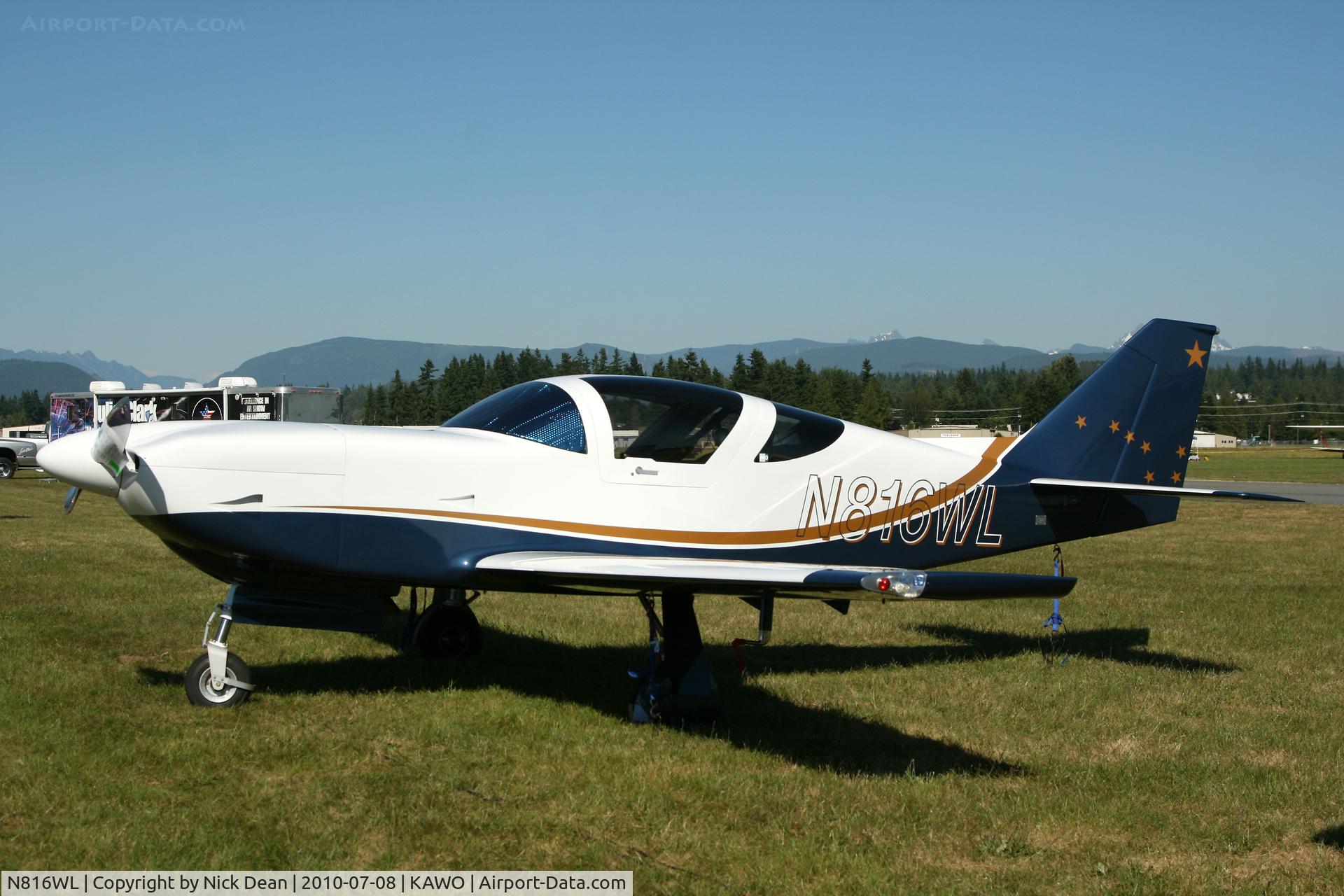 N816WL, Stoddard-Hamilton Glasair Super II-S RG C/N 2412, KAWO