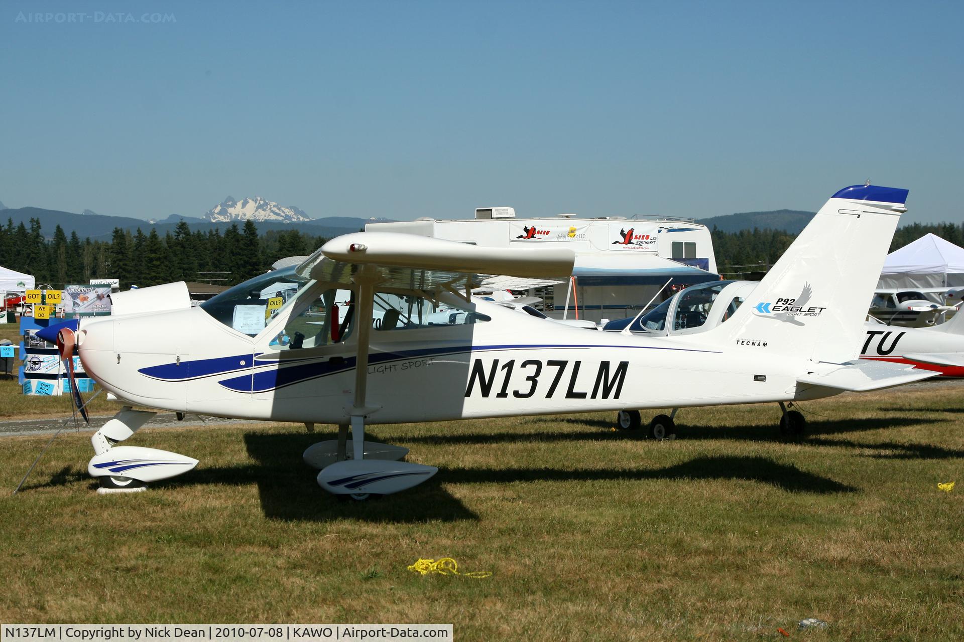 N137LM, Tecnam P-92 Eaglet C/N 1252, KAWO