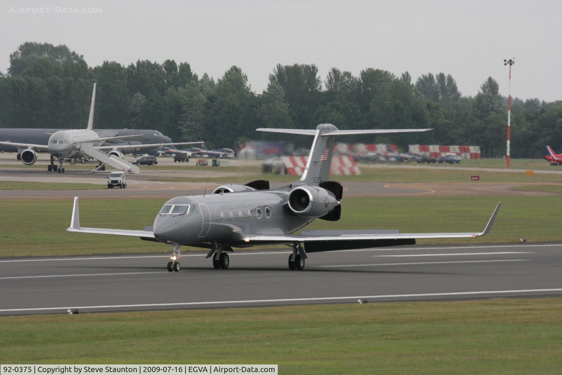 92-0375, 1992 Gulfstream Aerospace C-20H (Gulfstream III) C/N 1256, Taken at the Royal International Air Tattoo 2009