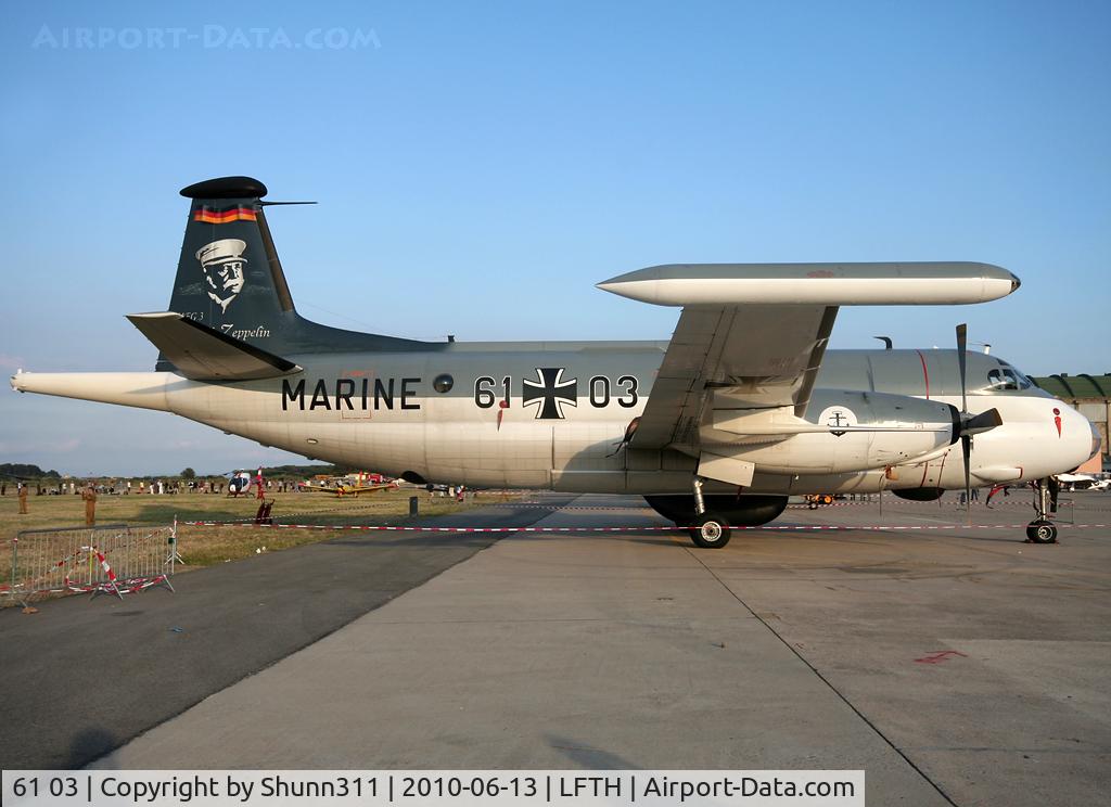 61 03, Breguet BR-1150 Elint C/N 6, Static display in special c/s during LFTH Open Day 2010...