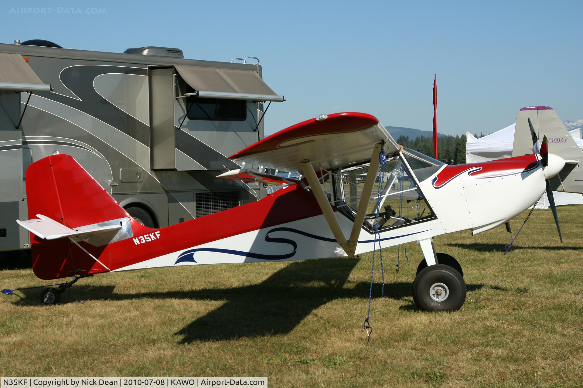 N35KF, 2007 Skystar Kitfox Series 7 C/N 570311046, KAWO